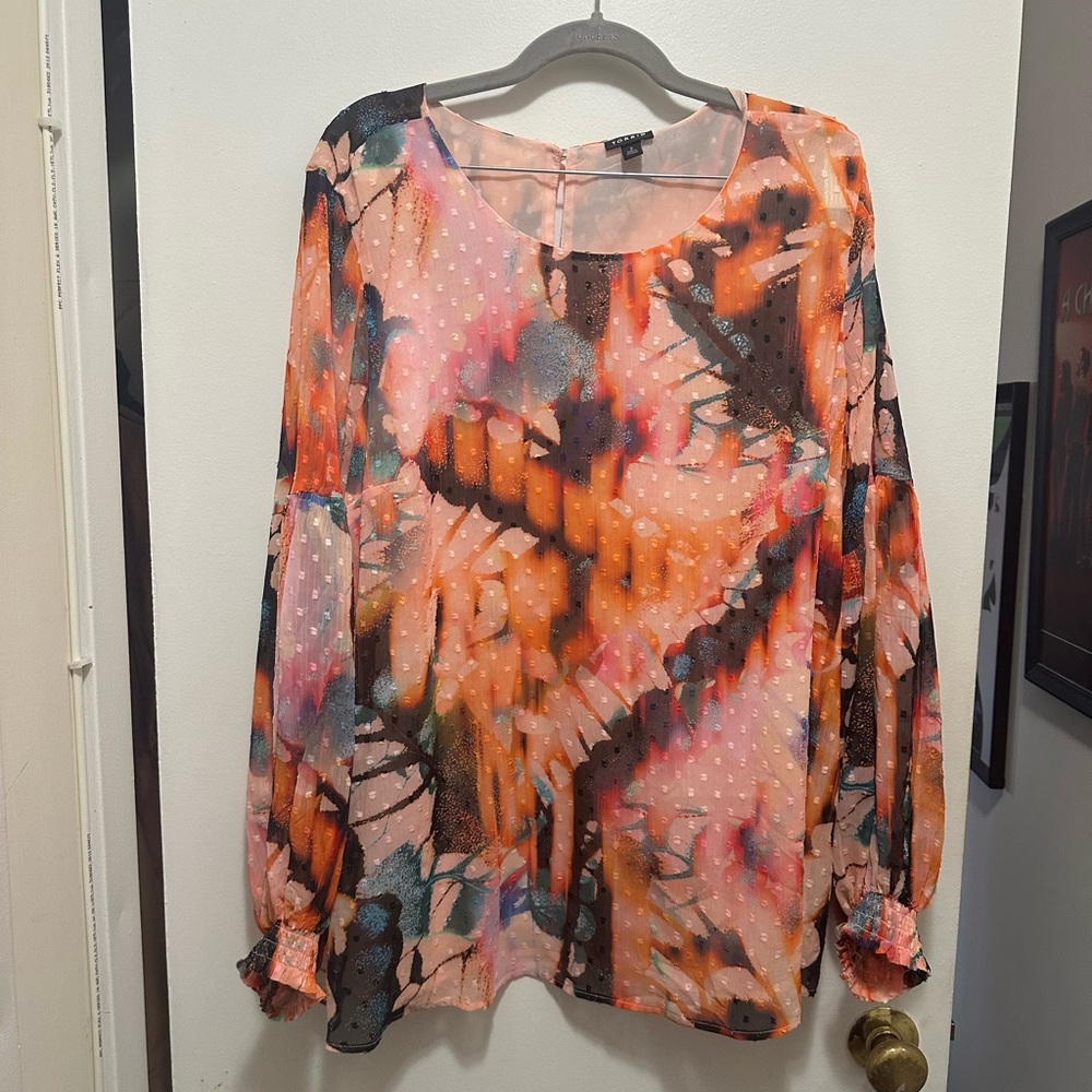 NWOT Torrid Colorful Women's Top